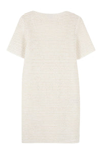 Bottega Veneta Lace-Effect Knitted Dress