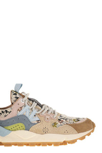 Flower Mountain Yamano 3 - Sneakers In Suede And Technical Fabric