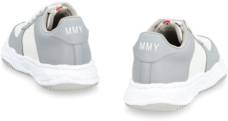 Maison Mihara Yasuhiro Wayne Leather Low-Top Sneakers
