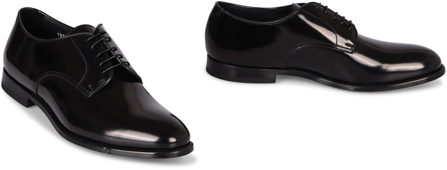 Doucal's Leather Lace-Up Shoes
