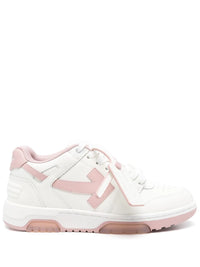 Off-White Out Of Office Calf Leather White - Pink