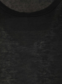 Saint Laurent Viscose Logo T-Shirt