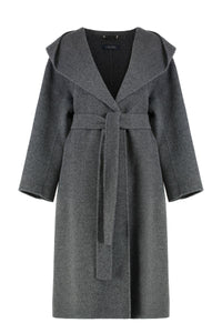 'S Max Mara Coat With Hood Made Of Wool And Cashmere