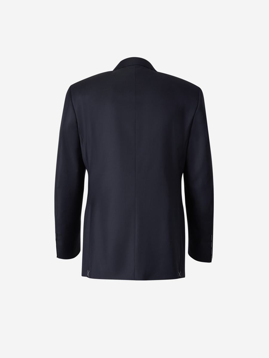 Canali Plain Wool Suit