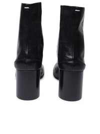 Maison Margiela Leather Tabi Ankle Boots