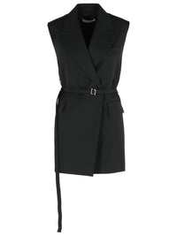Sportmax 'Ciurma' Black Virgin Wool Blazer