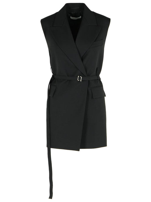 Sportmax 'Ciurma' Black Virgin Wool Blazer