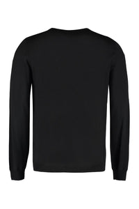 The (Alphabet) The (Knit) - Fine Knit Crew-Neck Sweater