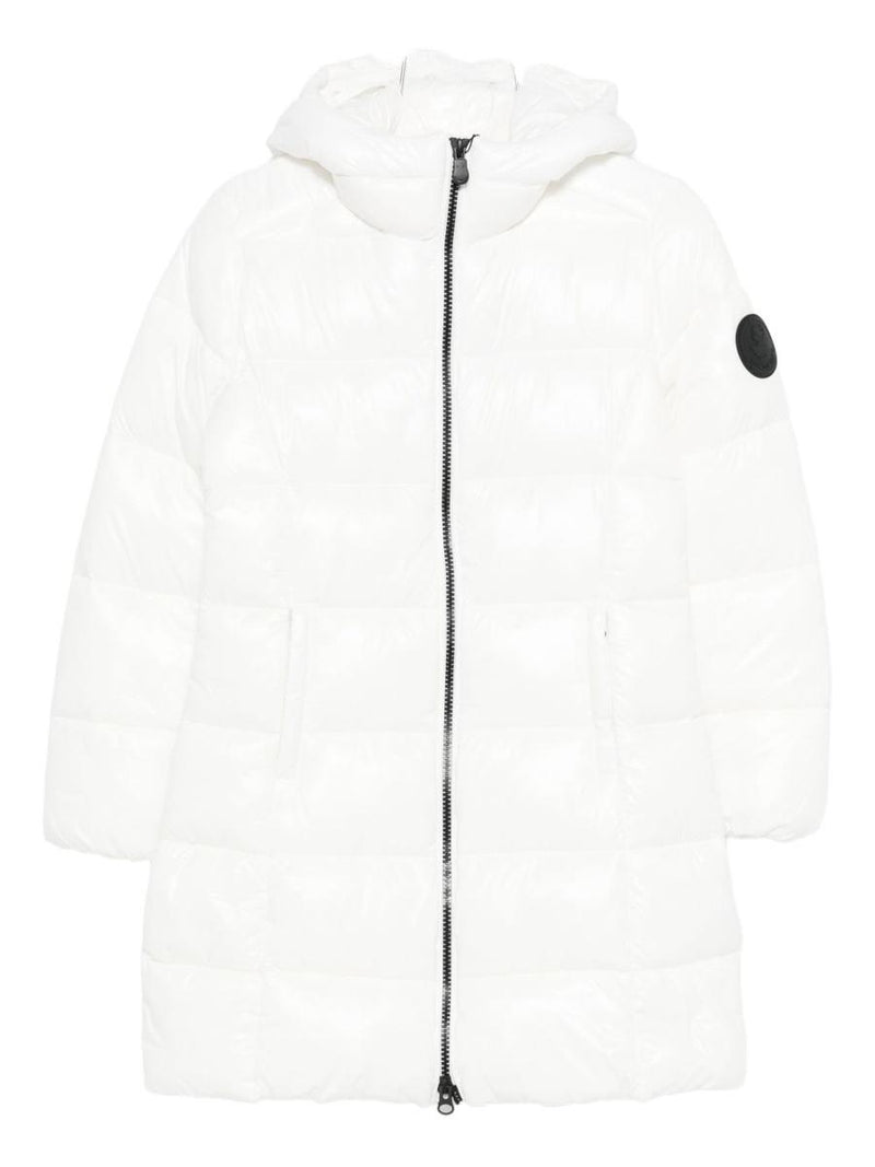 Save The Duck Whit Elong Down Jacket 'Ines'