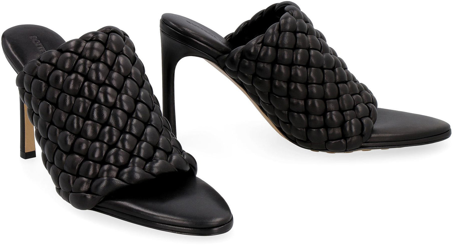 Bottega Veneta Bv Curve Leather Mules