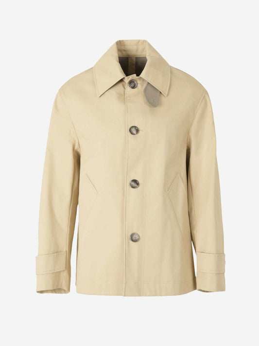 AMI Paris Technical Buttoned Trench Coat