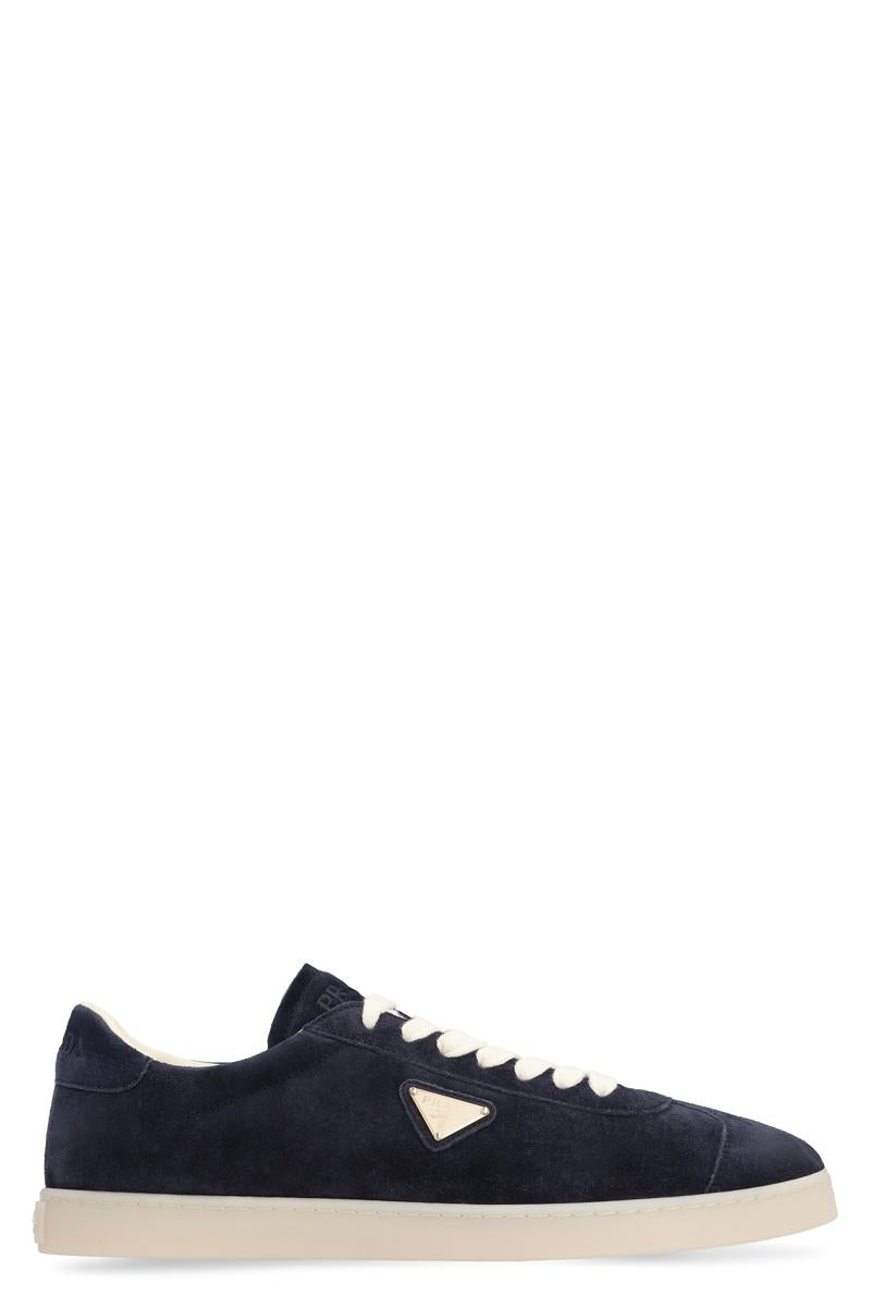 Prada Lane Suede Sneakers