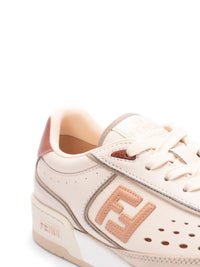 Fendi Fendi Match Leather Sneakers