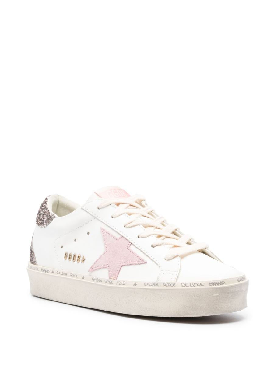 Golden Goose Hi Star Leather Sneakers