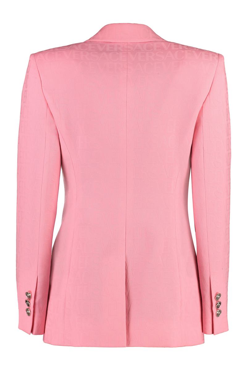 Versace Wool Single-Breasted Blazer