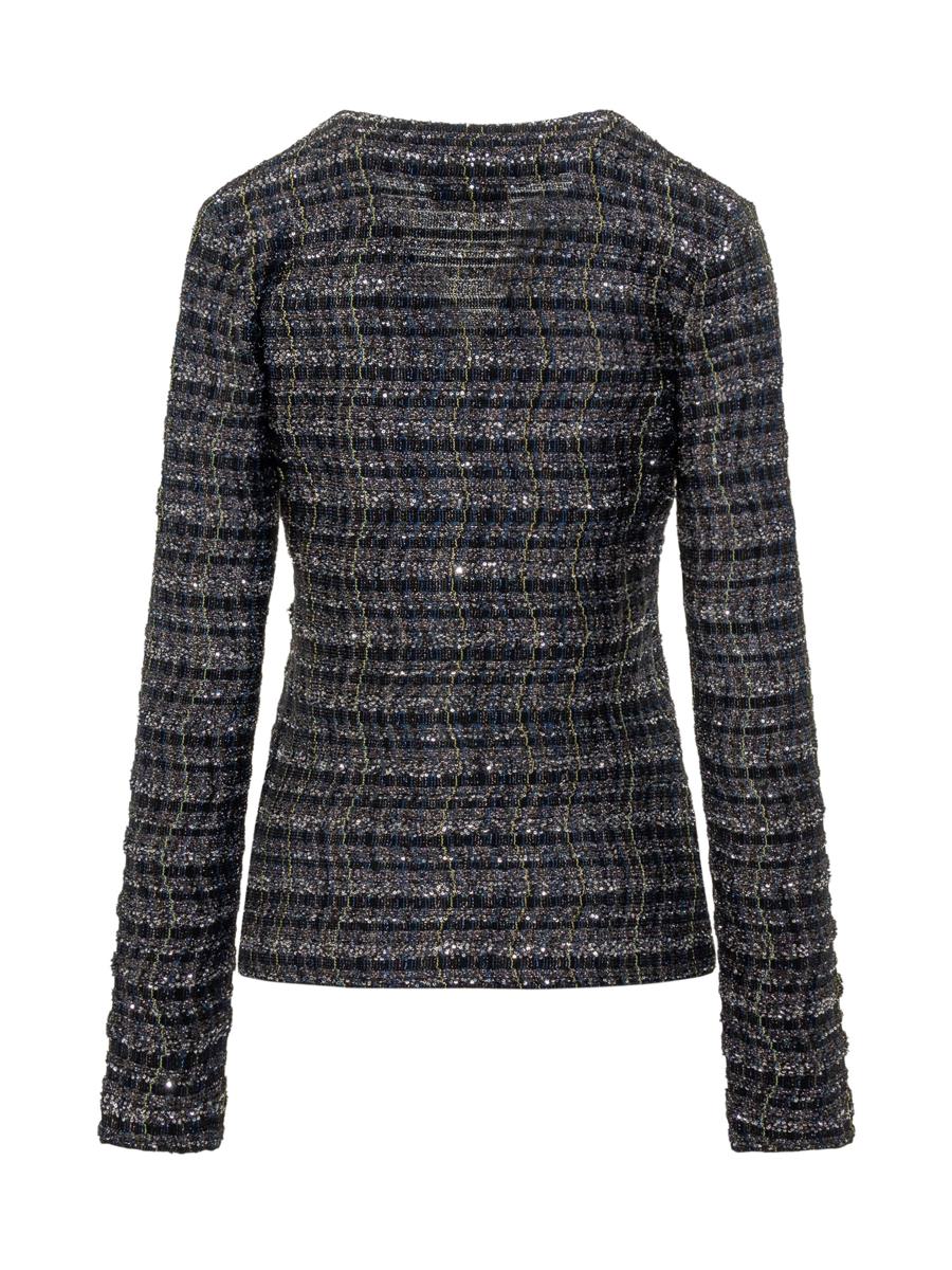 Missoni Missoni Knitted Cardigan With Lurex Trim