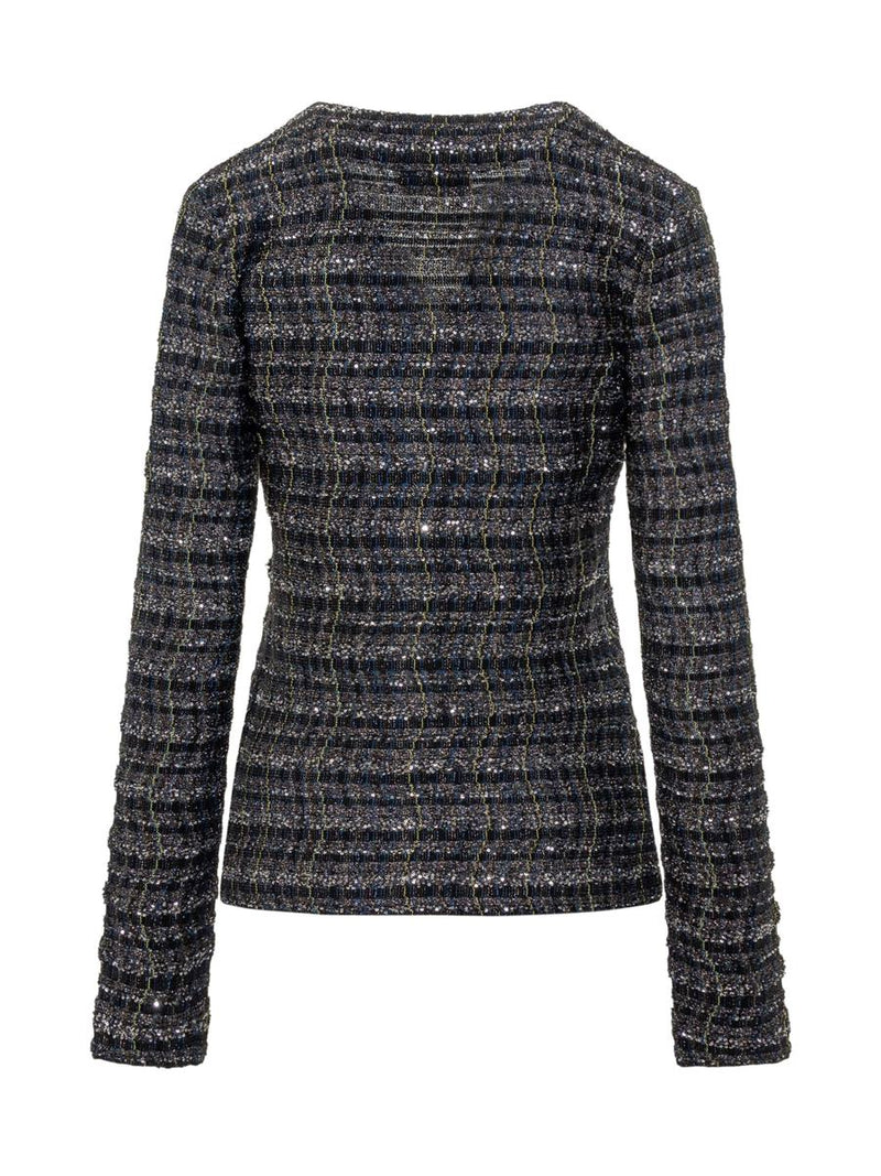 Missoni Missoni Knitted Cardigan With Lurex Trim