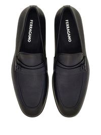 Salvatore Ferragamo Desio Shaded Leather Loafers Shoes