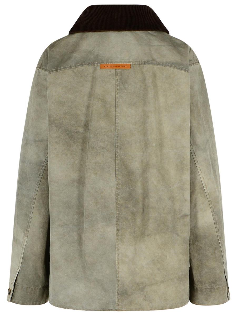 Stella McCartney 'Harrington' Green Cotton Jacket