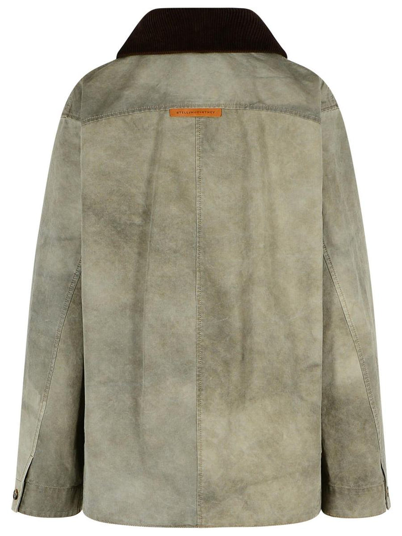 Stella McCartney 'Harrington' Green Cotton Jacket