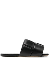 Bottega Veneta Patch Leather Flat Sandals