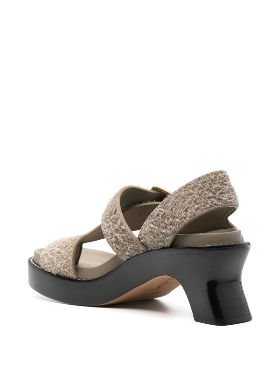 Loewe Ease Heel Sandals