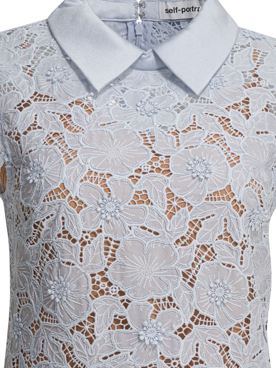 Self-Portrait Guipure Lace Dress