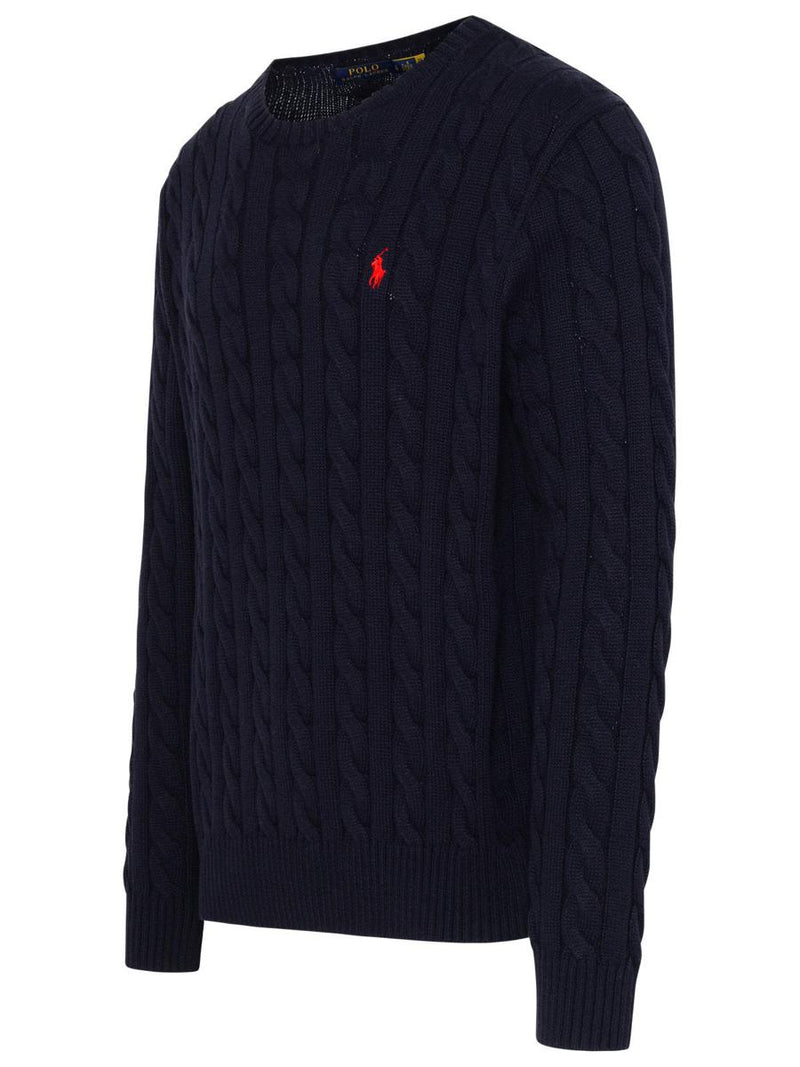 Polo Ralph Lauren Blue Cotton Sweater