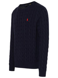 Polo Ralph Lauren Blue Cotton Sweater