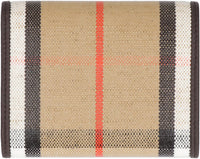 Burberry Highlands Coated Canvas Wallet