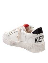 Golden Goose White Leather Sneakers