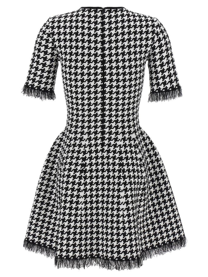Alexander McQueen Houndstooth Dress