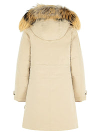 Woolrich 'Grace' Beige 'Peached Poly' Parka