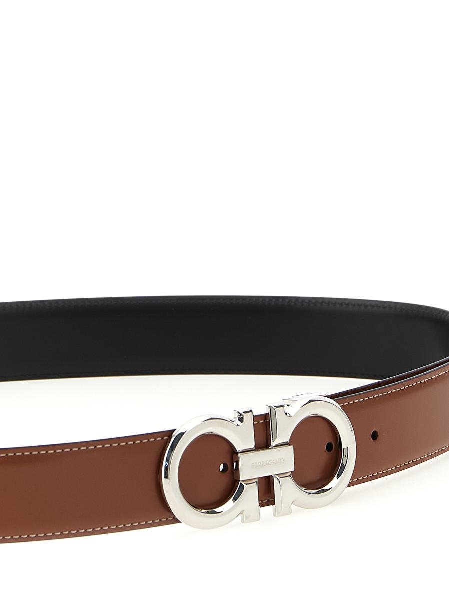 Salvatore Ferragamo 'Gancini' Reversible Belt