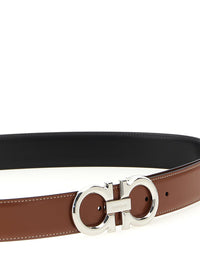 Salvatore Ferragamo 'Gancini' Reversible Belt