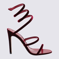 René Caovilla Red Sandals