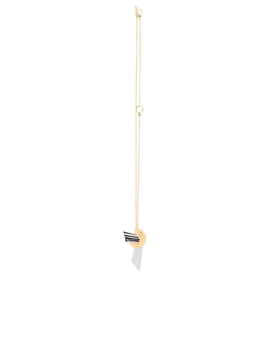 Leda Madera Meryl Brass Necklace