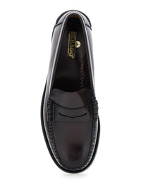 Bordeaux Pull-On Loafers In Leather Man