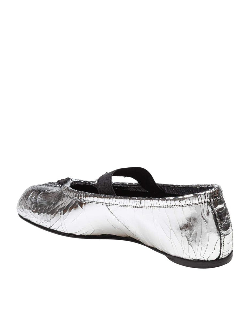 Maison Margiela Broken Mirror Effect Ballet Flats
