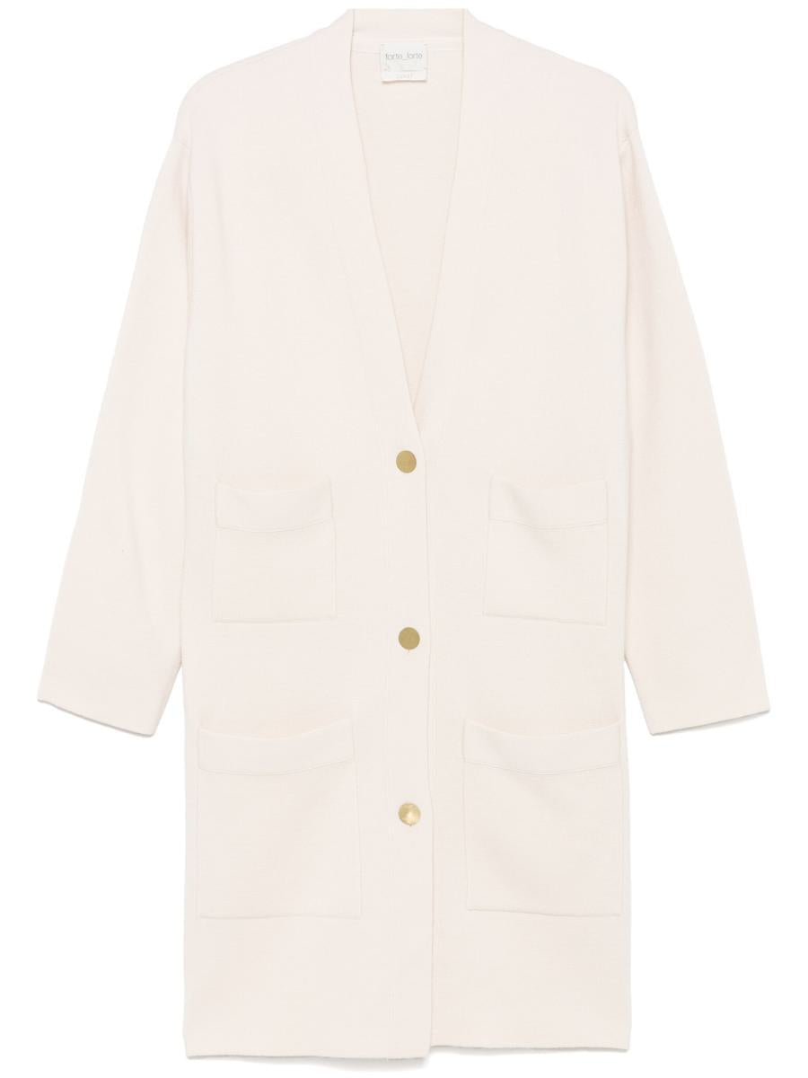 Forte_Forte Milano Stitch Wool Coat Clothing