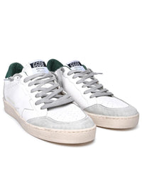 Golden Goose White Leather Sneakers