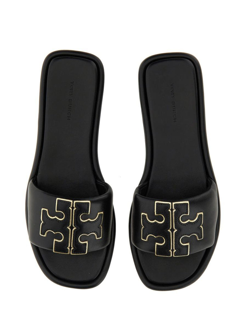 Tory Burch Sandal Slider "Bouble T"