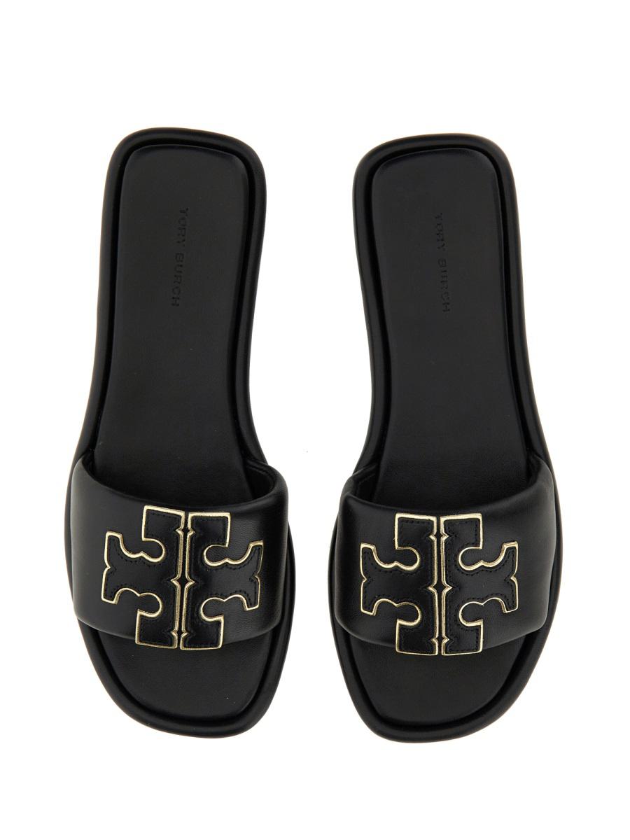 Tory Burch Sandal Slider "Bouble T"