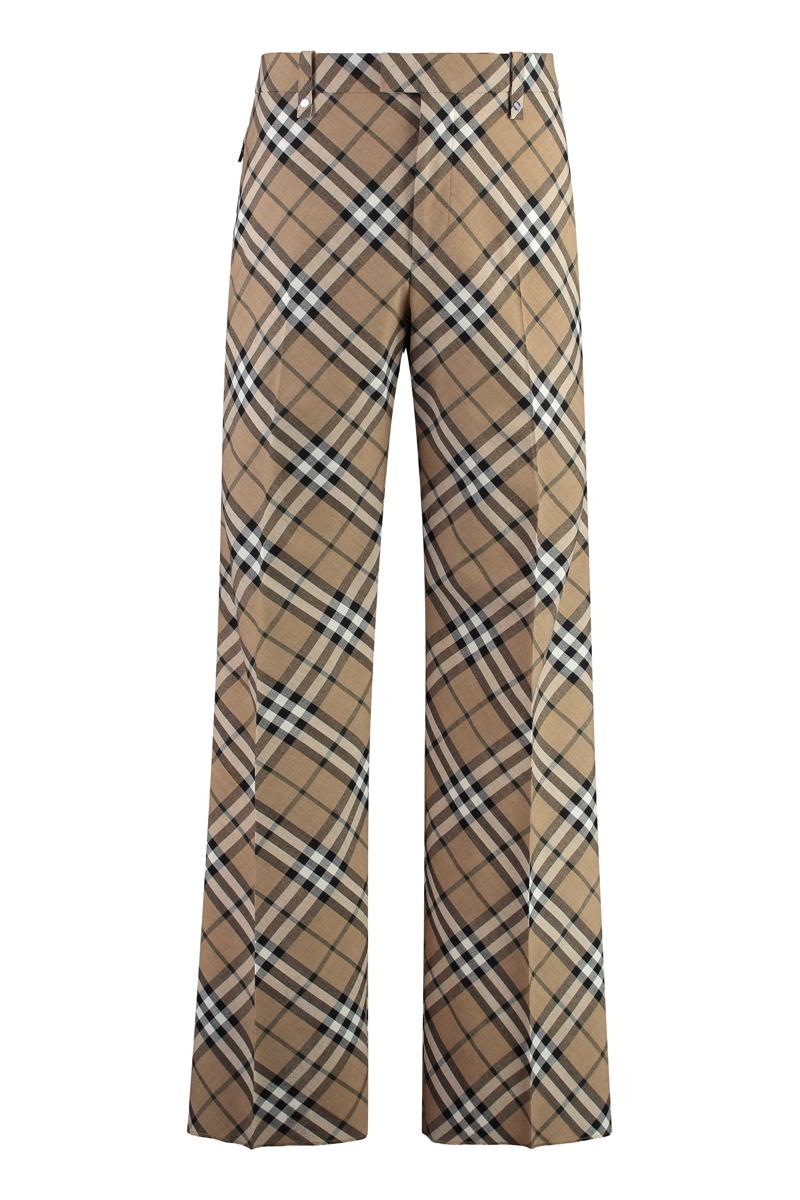 Burberry Wool Blend Trousers