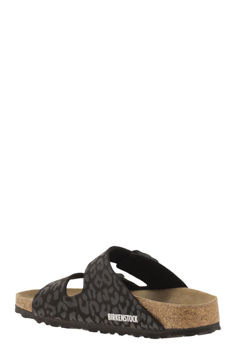 Birkenstock Arizona Leo - Sandal With Buckles And Animal Print