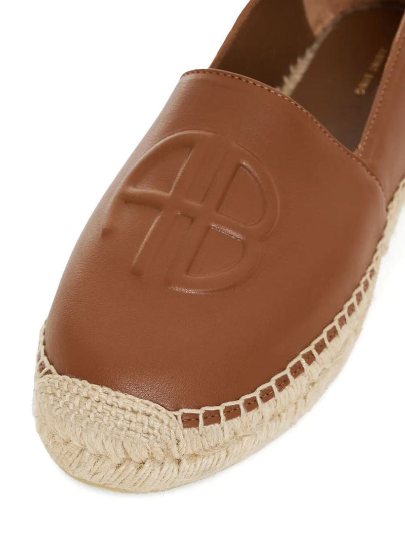 Anine Bing Paloma Espadrilles  Cognac