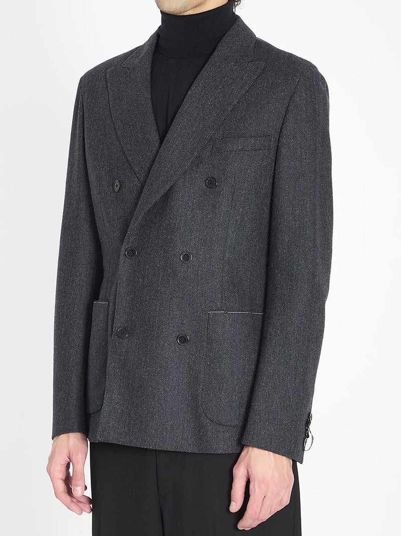 Grey Wool Jacket