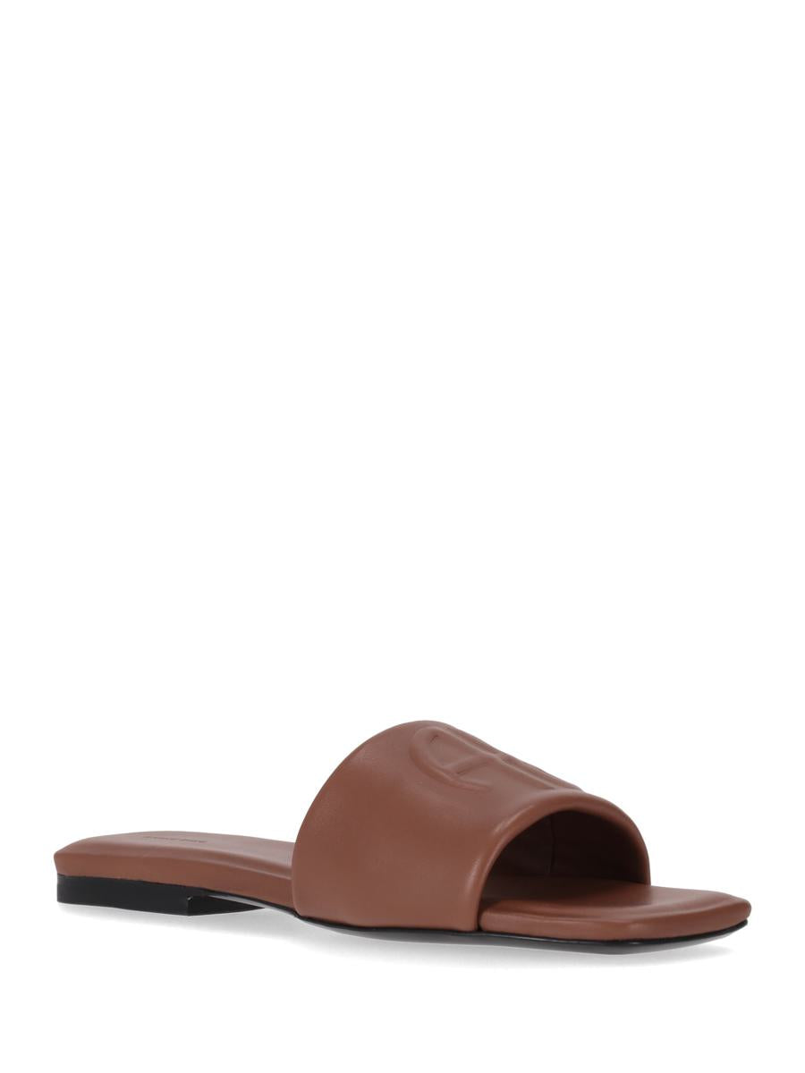 Anine Bing Ria Slides - Cognac