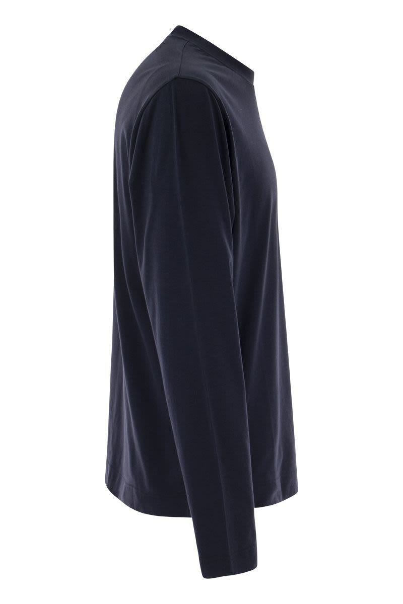 Fedeli Extreme - Crew-Neck T-Shirt With Long Sleeves