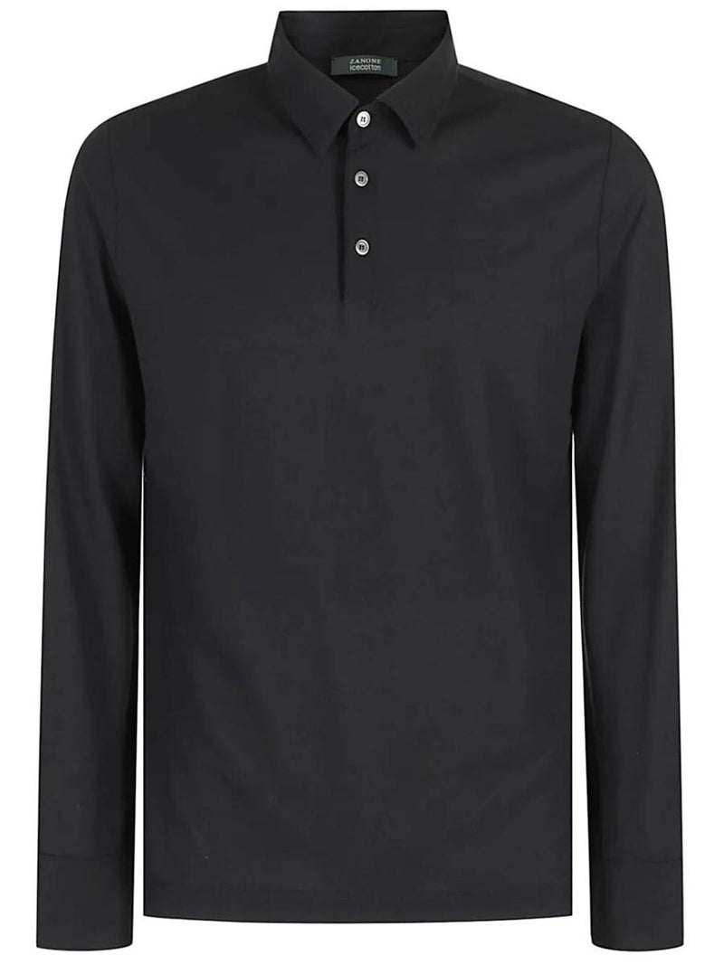 Zanone Long Sleeves Polo Shirt Clothing